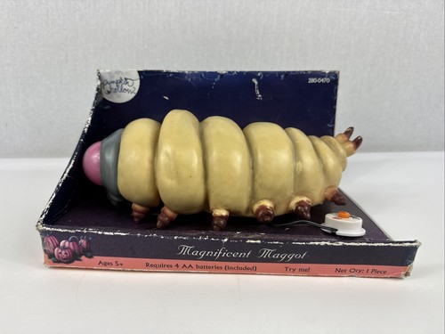 Gemmy "Magnificent Maggot" Grub Slug Insect Bug Flashlight WORKS Born Alive